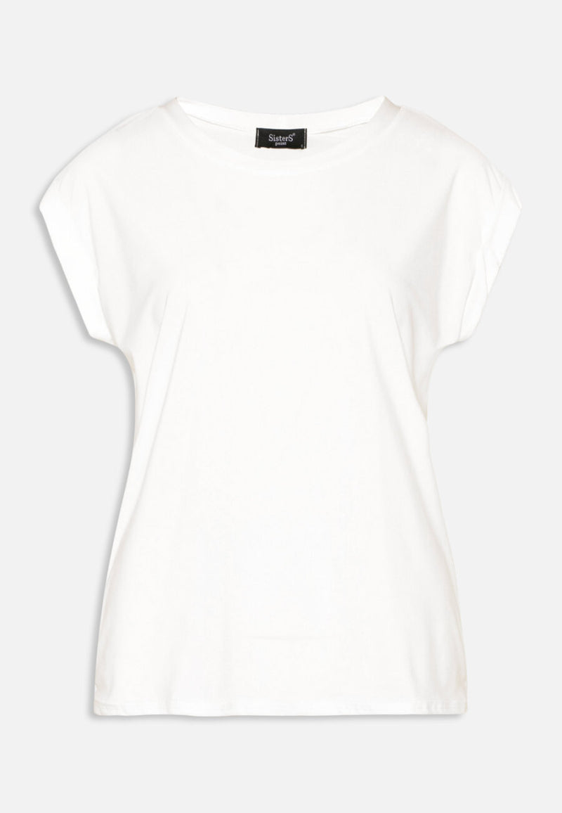 T- Shirt Low-A in Cream