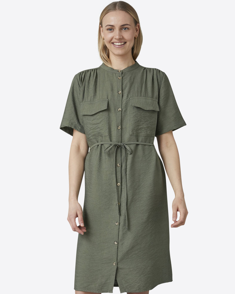 Kleid Mena in Khaki