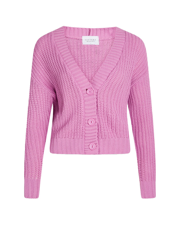 Cardigan Pava in Fuchsia