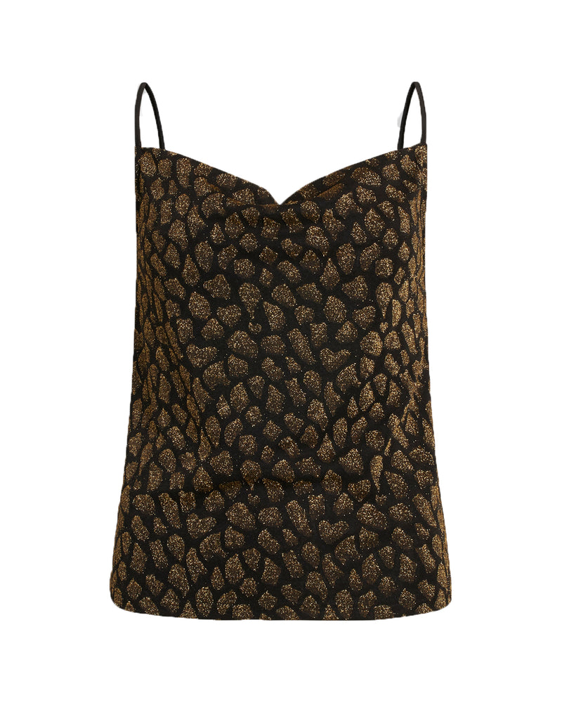 Top Vinda mit goldenen Details