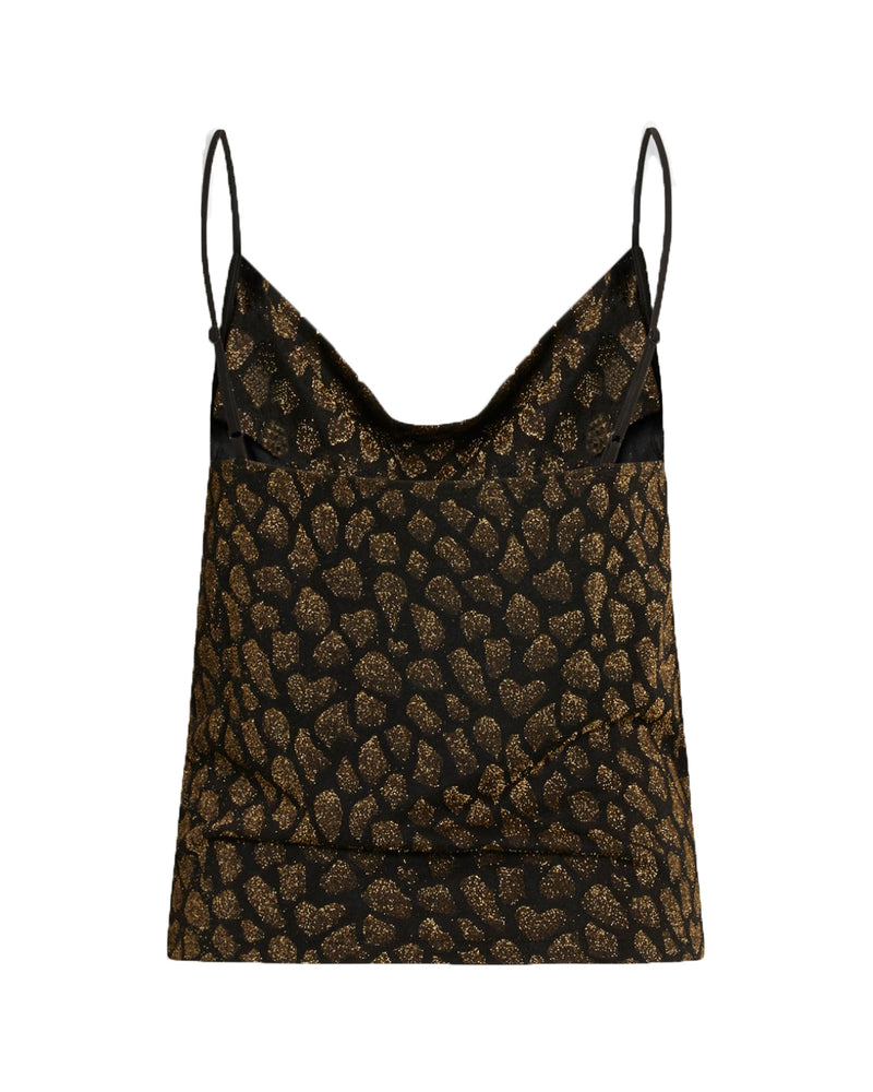 Top Vinda mit goldenen Details