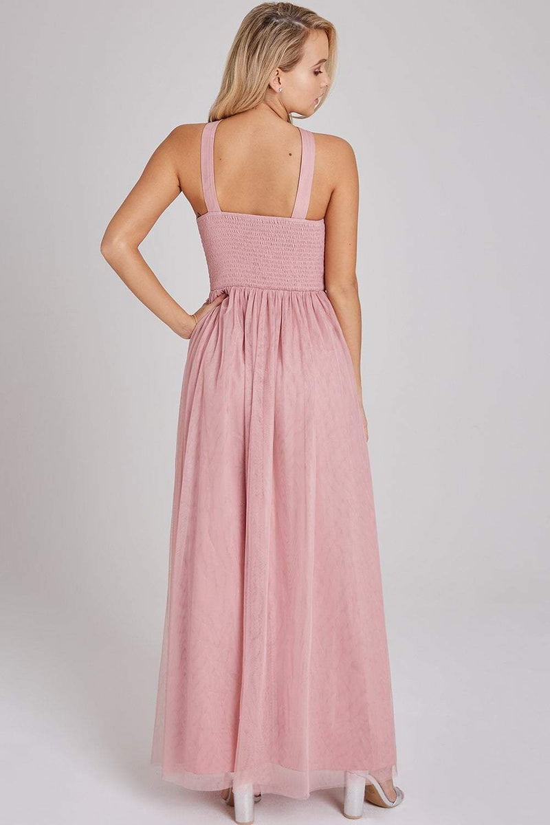 Tüllkleid mit Pailletten - SHILA