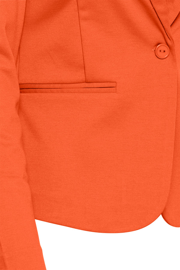 Blazer Kate in Mandarin Red