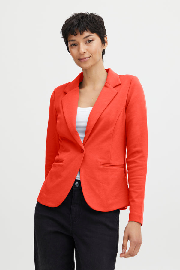 Blazer Kate in Poppy Red