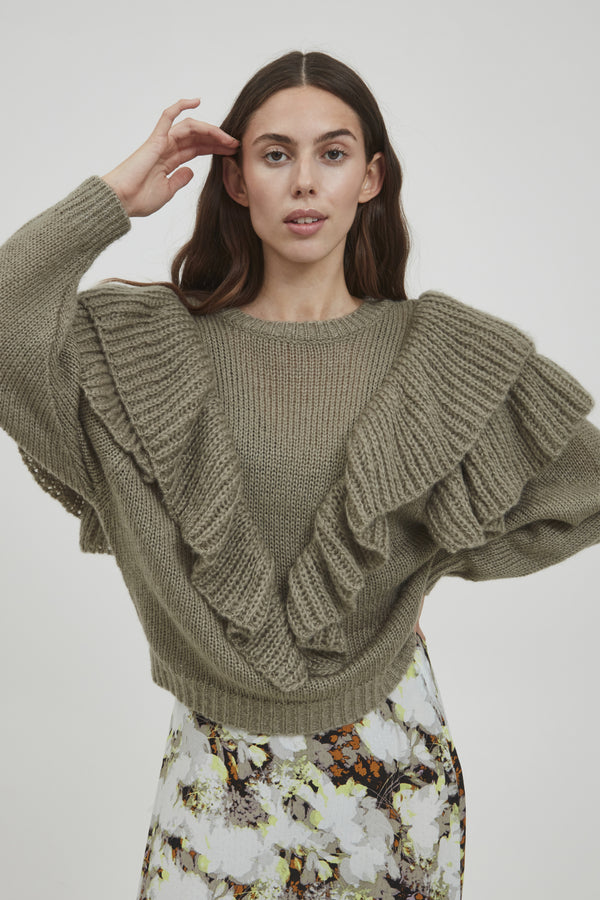Pullover Mahra in Vetiver