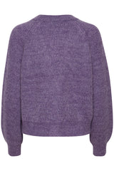 Cardigan Marin in Loganberry
