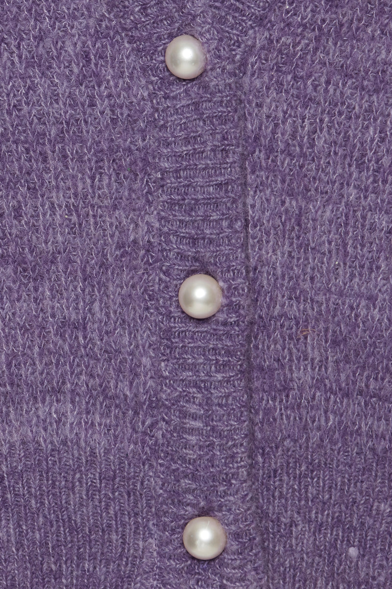 Cardigan Marin in Loganberry