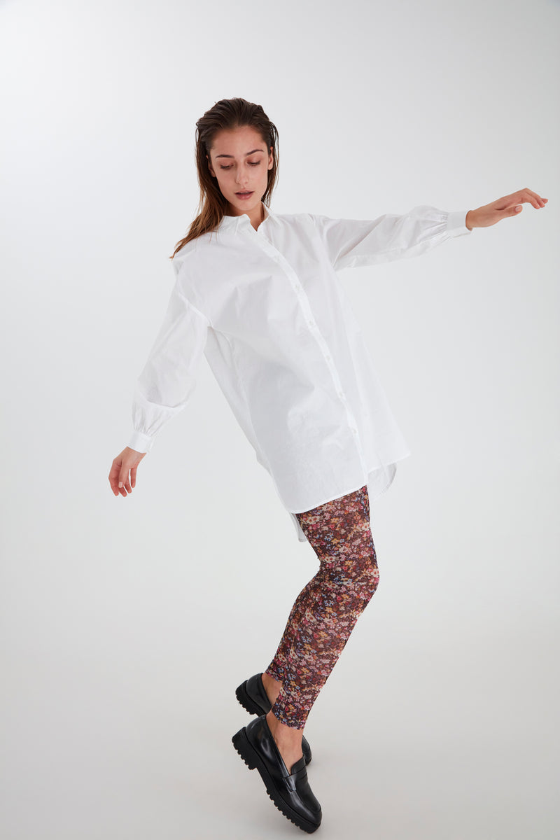 Longbluse Tesse in Weiß