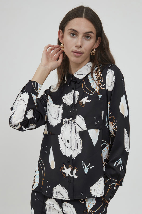 Bluse Shrimpy in Black