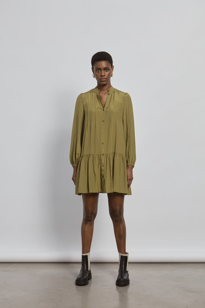 Kleid Betani in Avocado