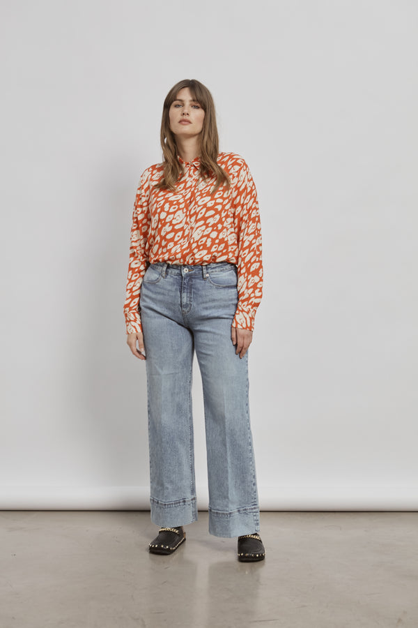Bluse Leonardie in Pureed Pumpkin