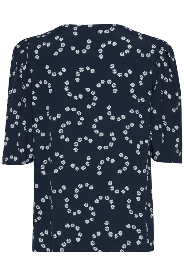 Bluse Marguerite in Total Eclipse