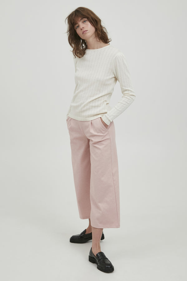 Culotte Kate Wide in Rose Smoke