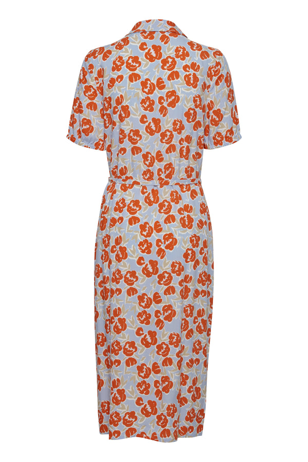 Kleid Cefalu in Mandarin Red