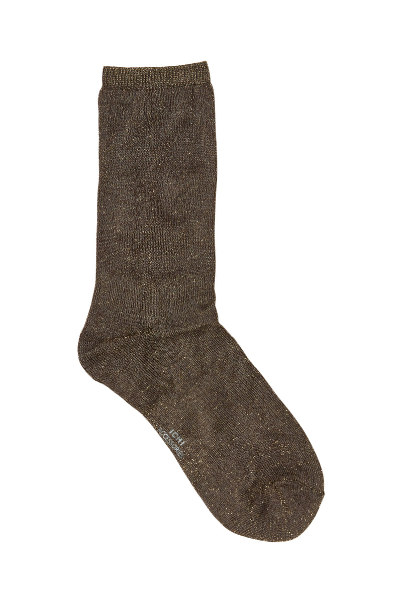 Socken Weihnachtskugel Gold