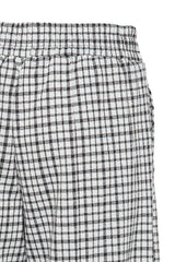 Hose Kate Small Check in Cloud Dancer