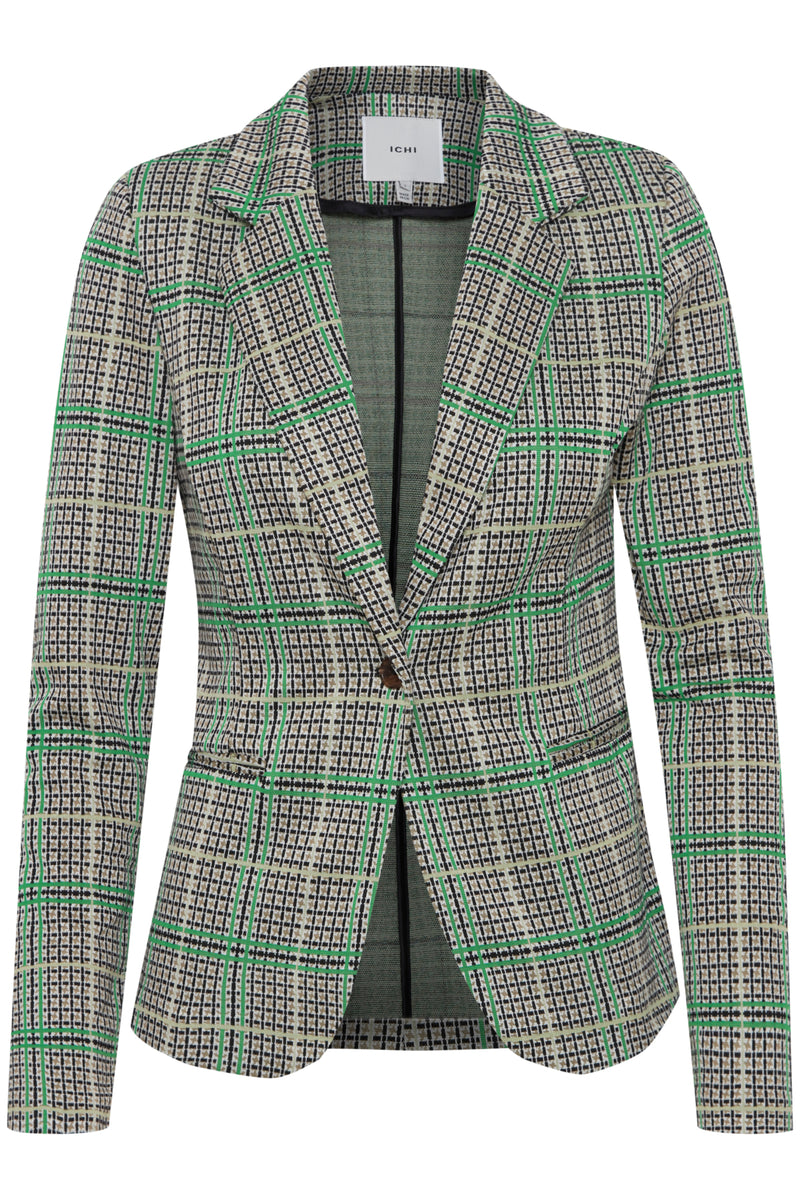 Blazer Kate Check in Greenbriar