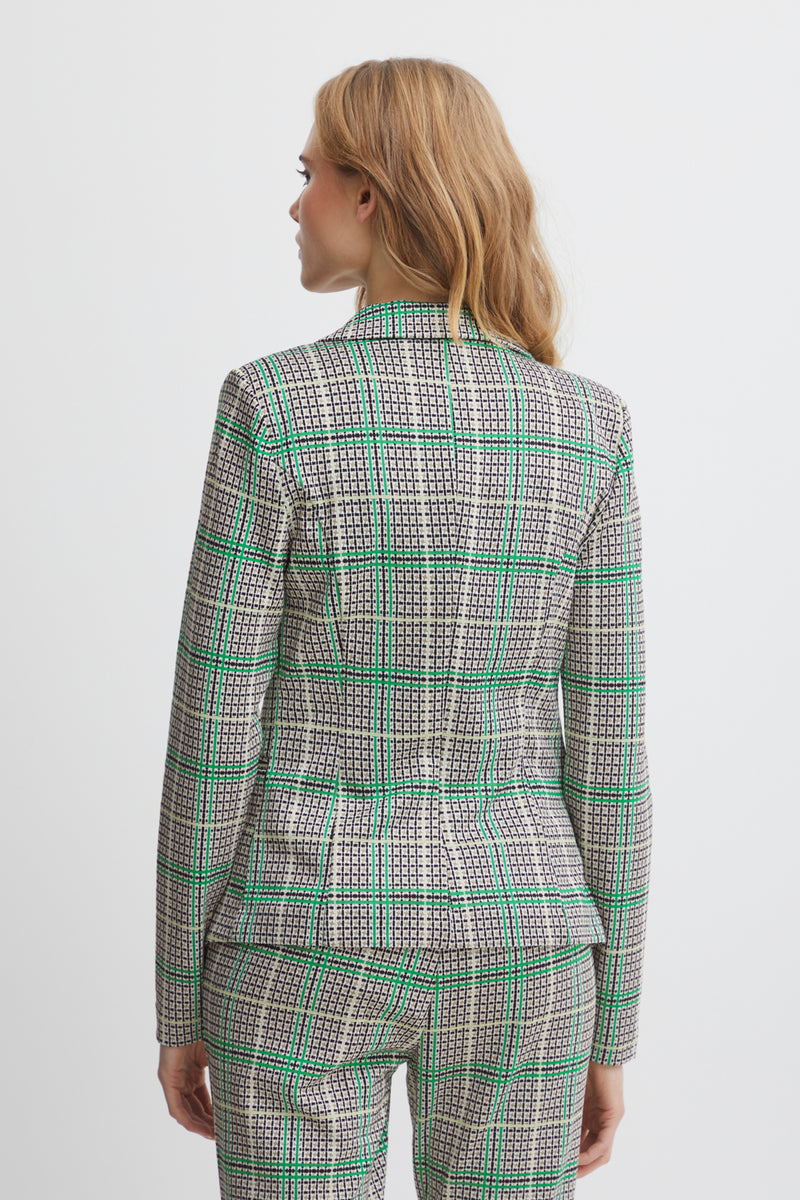 Blazer Kate Check in Greenbriar