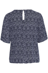 Bluse Marrakech in Total Eclipse Dot