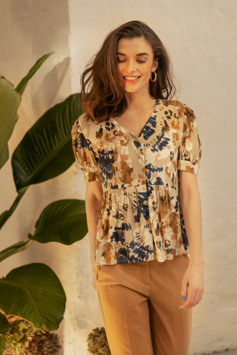 Bluse Fakai in Set Sail