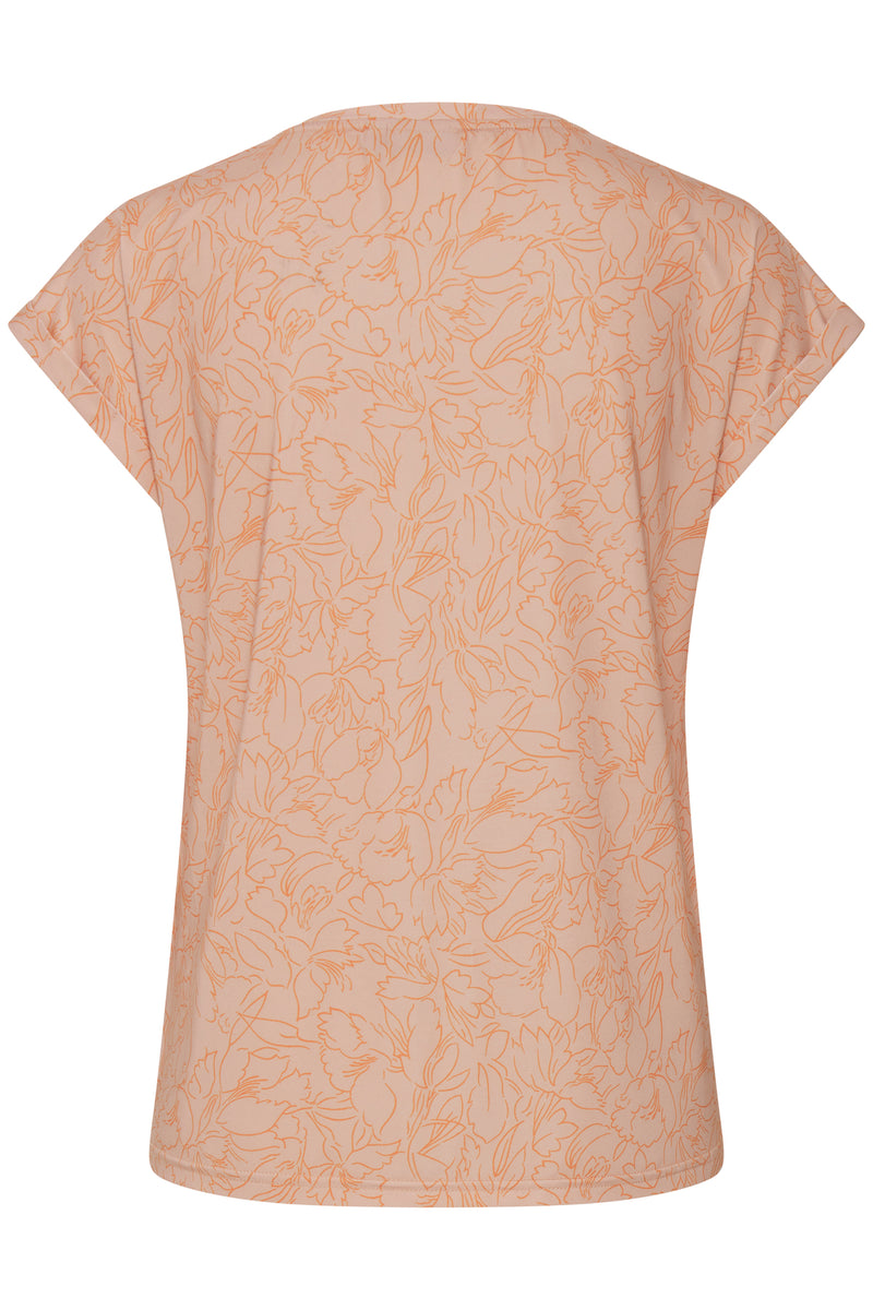 T-Shirt Amseen in Misty Rose Mix