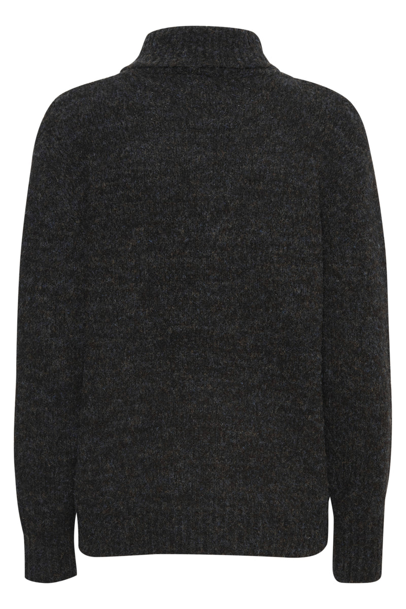 Pullover Cebucle in Black Melange