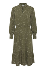 Kleid Esida in Olive Night