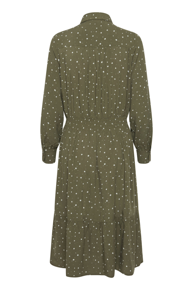 Kleid Esida in Olive Night