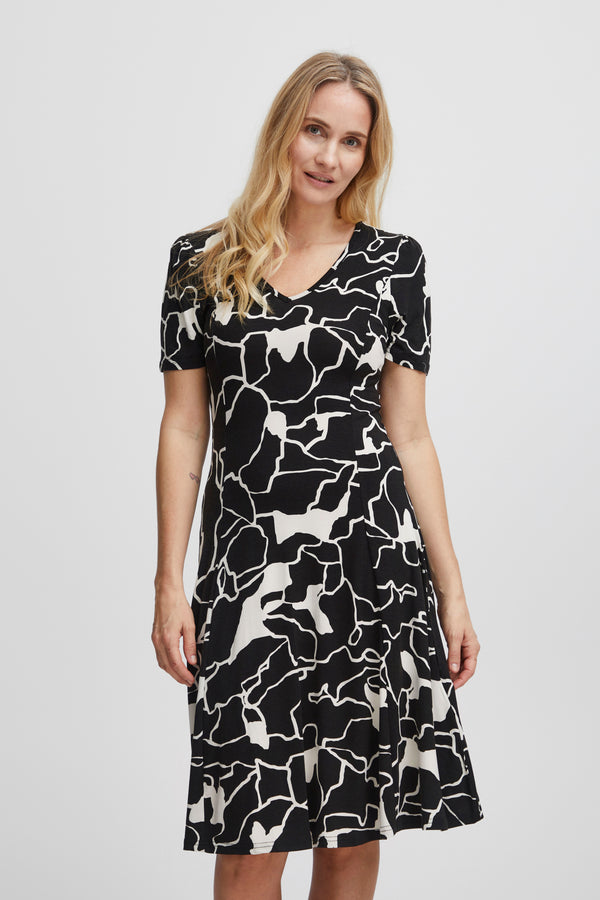 Kleid Fedot in Black Mix