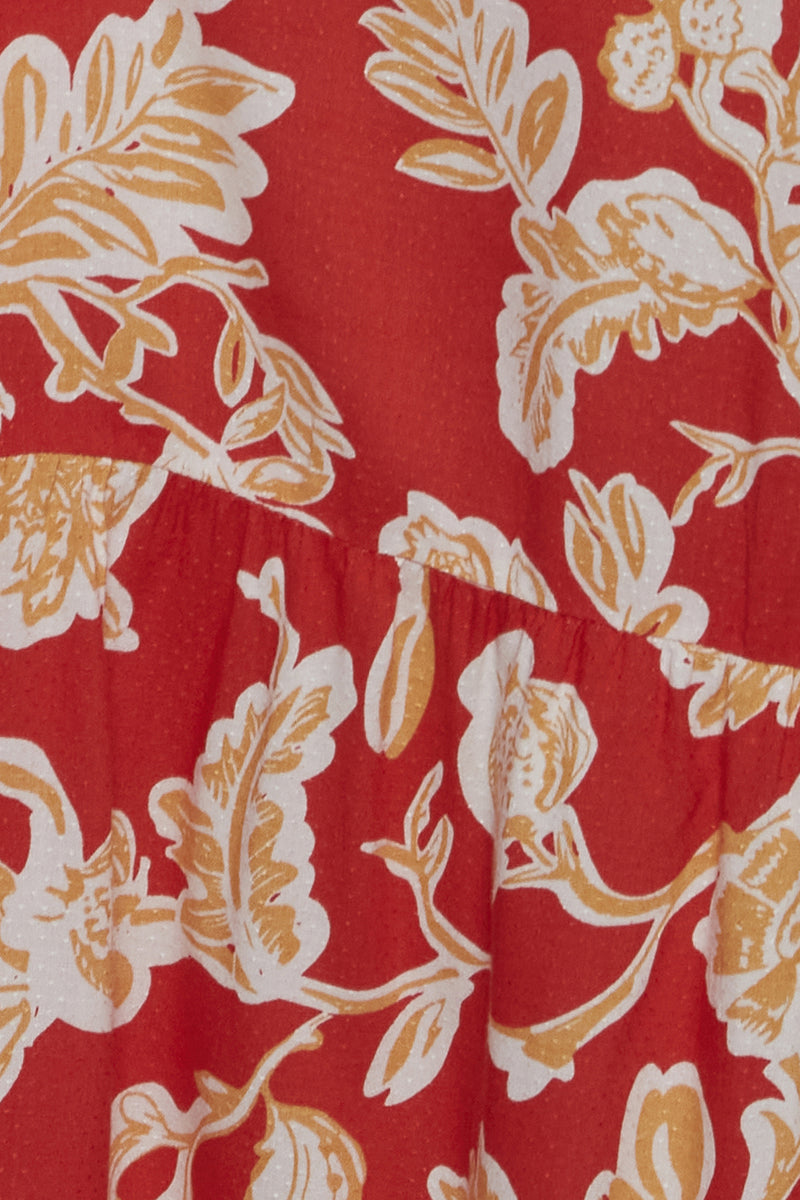 Kleid Sami von Fransa in Poinsettia Mix