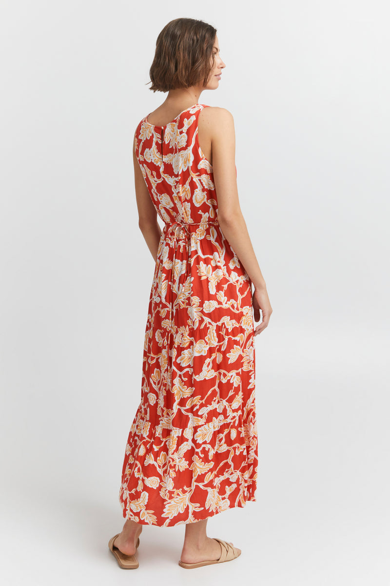 Kleid Sami von Fransa in Poinsettia Mix