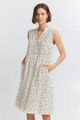 Kleid Bubble in Mock Orange Mix