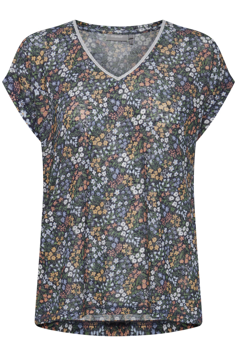 T- Shirt Vilma in Navy Blazer Mix