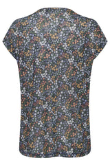 T- Shirt Vilma in Navy Blazer Mix