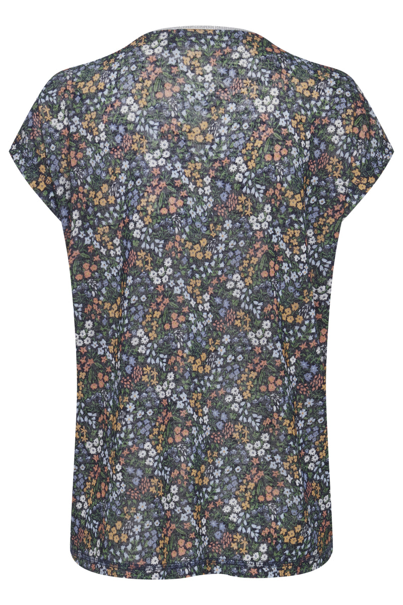 T- Shirt Vilma in Navy Blazer Mix