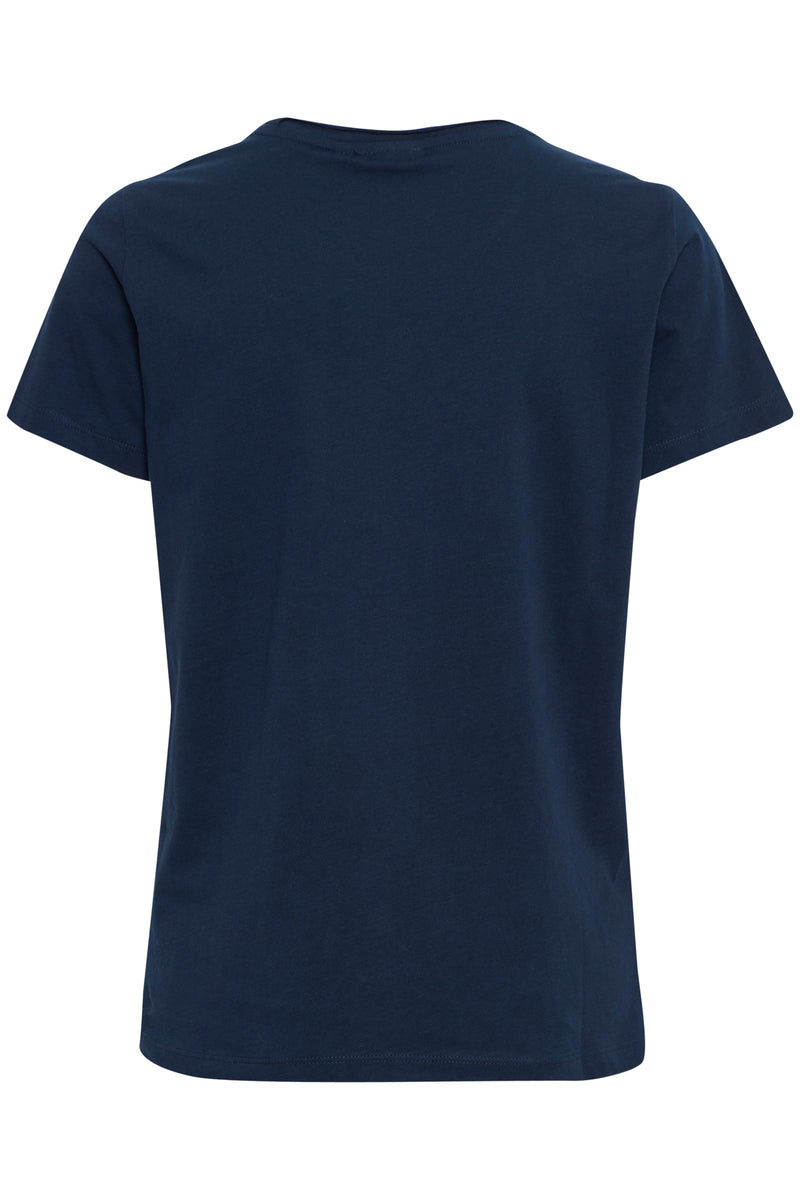 T- Shirt Suni von Fransa in Navy Blazer
