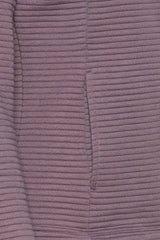 Jacke Cardi in Black Plum