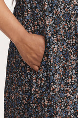 Kleid Flow in Dutch Blue