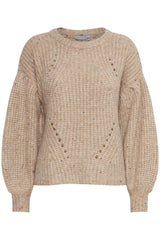 Pullover Karen in Silver Mink Melange