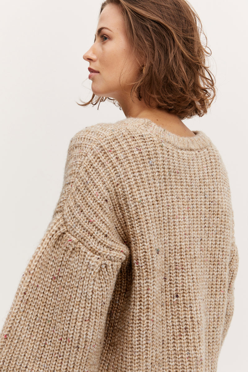 Pullover Karen in Silver Mink Melange