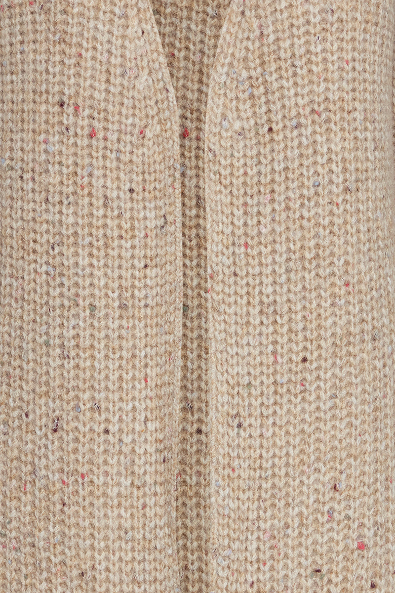 Cardigan Karen in Silver Mink Melange