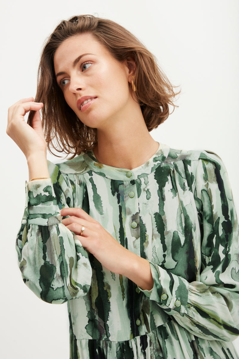 Kleid Isadora in Loden Frost Mix