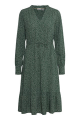 Kleid Alia in Jungle Green Mix