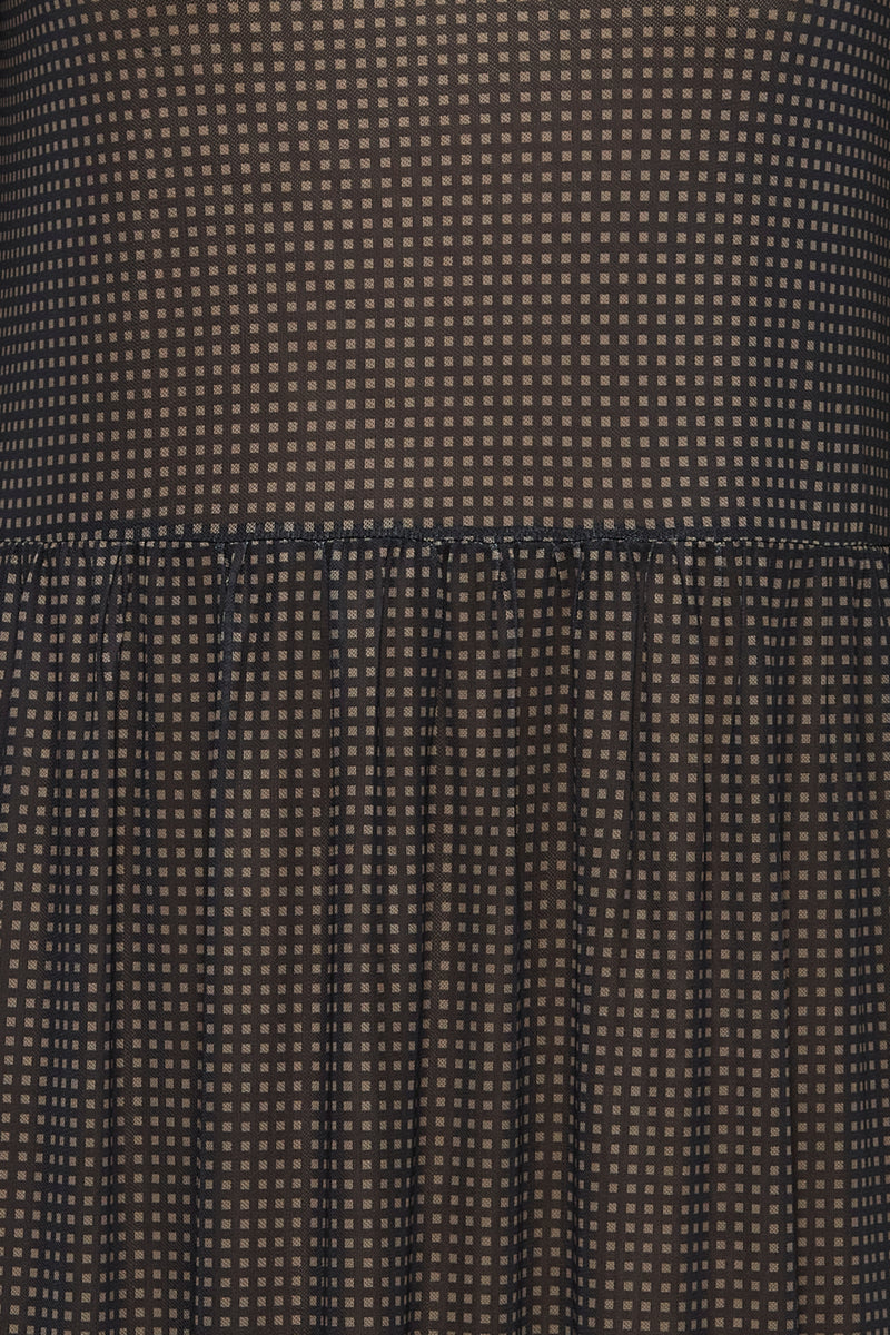 Kleid Mesh in Malt Ball Mix