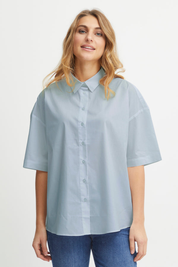 Bluse Zashirt in Cashmere Blue