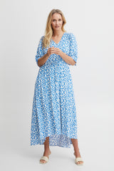 Kleid Nemma Long in Ultramarine