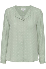 Bluse Hialice in Frosty Green