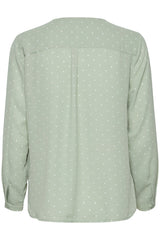 Bluse Hialice in Frosty Green