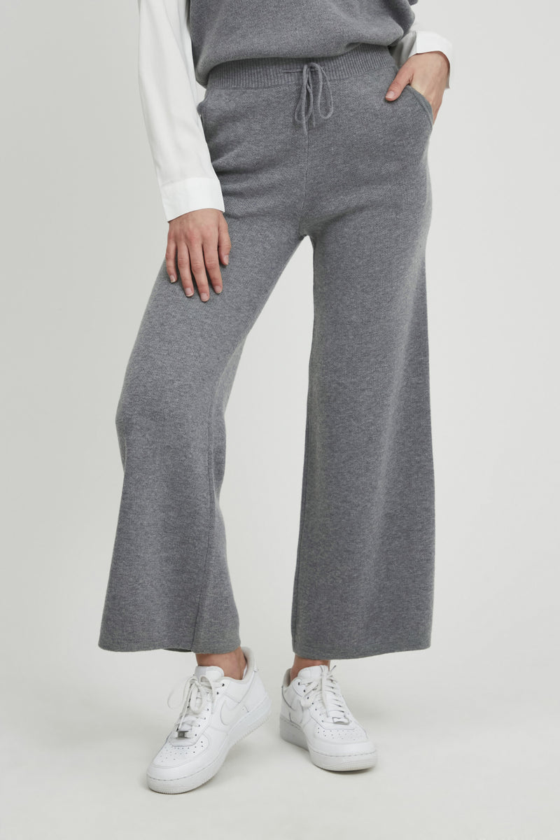 Hose Margita in Mid Grey Melange