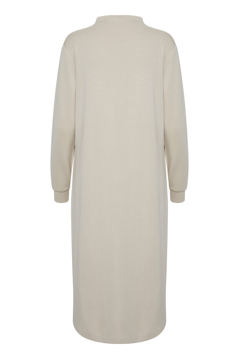 Sweatkleid Pusti in Cement